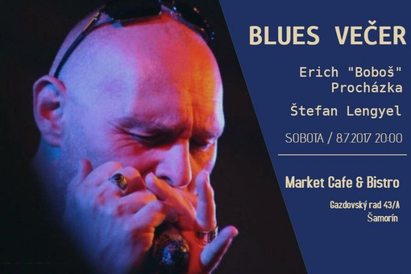 Blues est a Market cafe & bistróban!