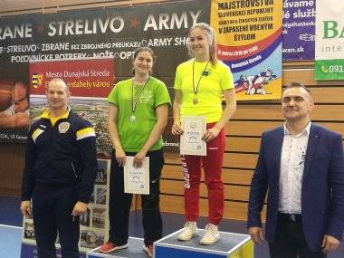 Medailové úspechy zápasníkov a zápasníčok z Dunajskej Stredy