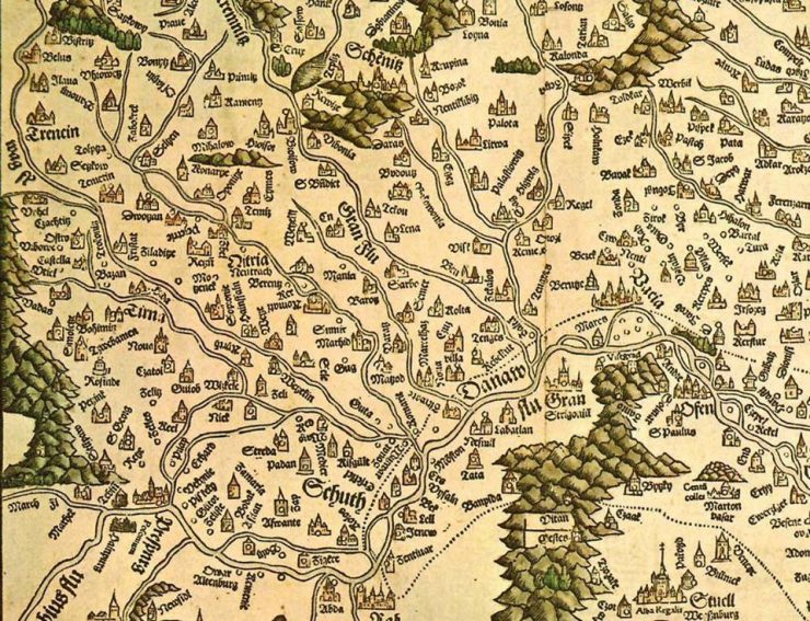 Svedectvá starých máp - 2. časť, mapa - Lazarova mapa - D.S. má slov. názov