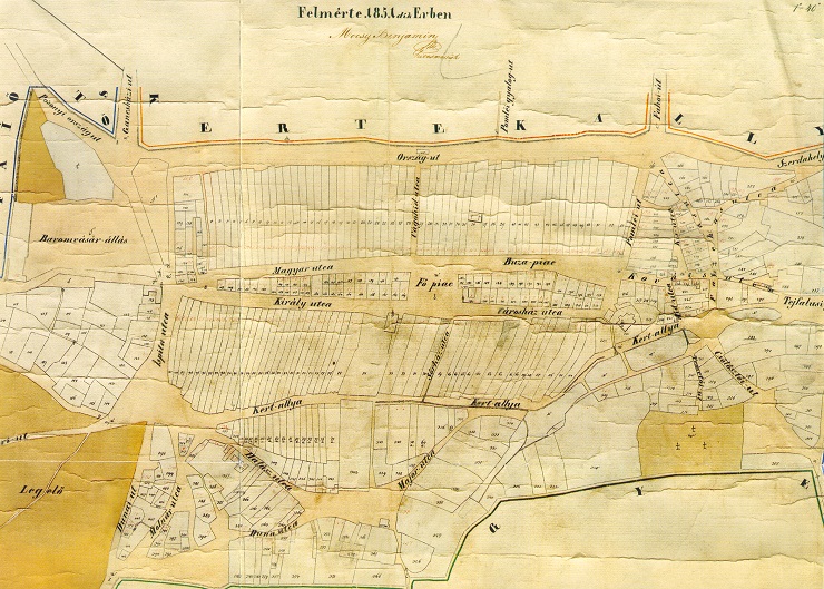 Svedectvá starých máp - 6. časť - mapa Benjamina Mócsyho z roku 1851_2