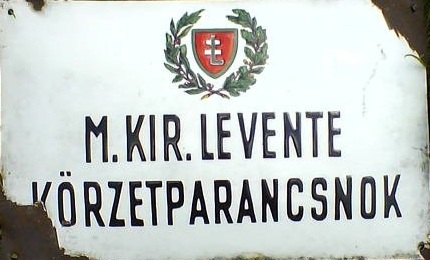 9. časť - Úradná tabuľa Maďarského kráľovského regrútskeho obvodného veliteľstva - Magyar Király Levente Körzetparancsnok