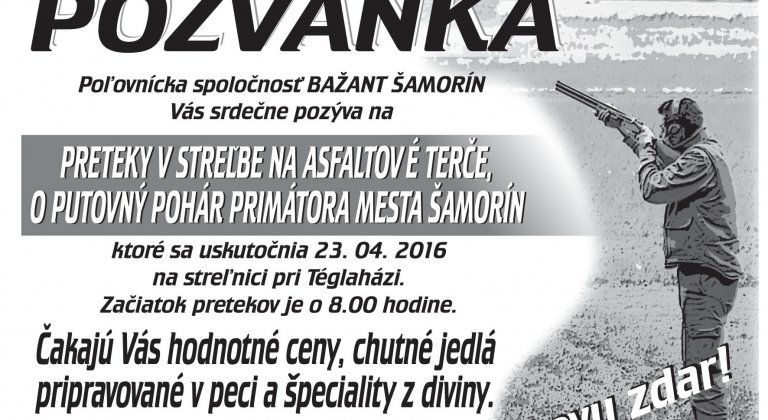 Meghívó: Ízletes vadételekkel egybekötött galamblövészet