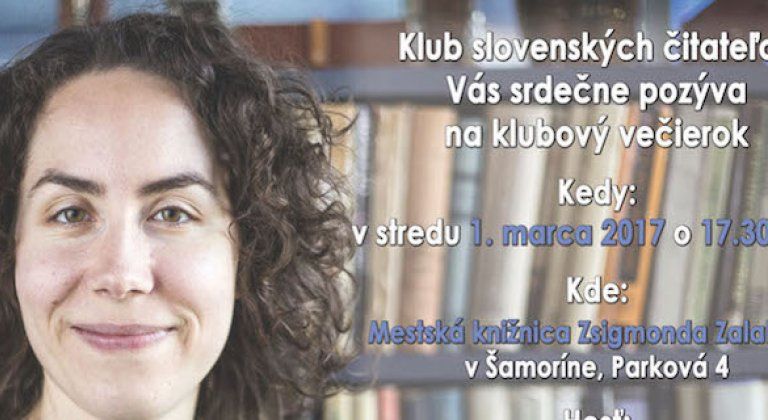 Klubest Lucia M. Satinskával Klubest Lucia M. Satinskával