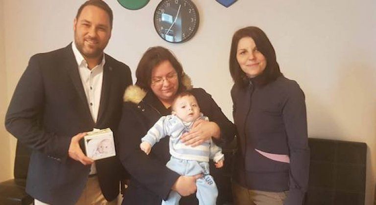 A kis harcos Leo ajándéka