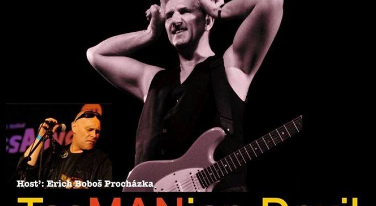 Tasmánsky gitarový diabol v sobotu v Šup-šupe