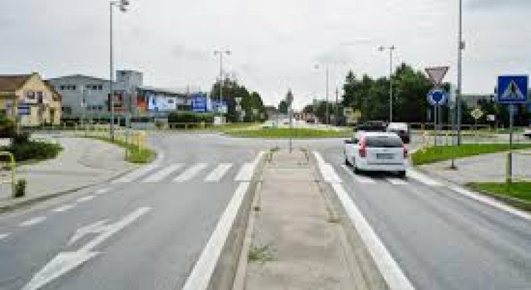 Baleset a somorjai körforgalomnál Baleset a somorjai körforgalomnál