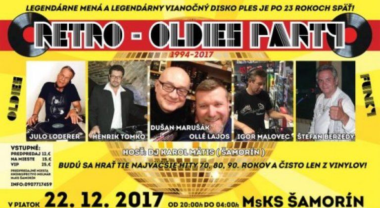 Vyžrebovali sme posledné dve voľné vstupenky na Oldies Party roka! Vyžrebovali sme posledné dve voľné vstupenky na Oldies Party roka!