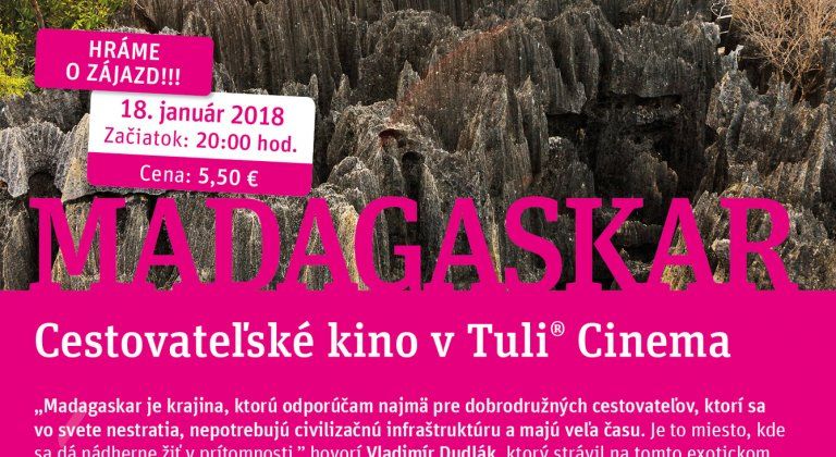 Vyhrajte zájazd: Cestovateľské kino v Tuli Cinema