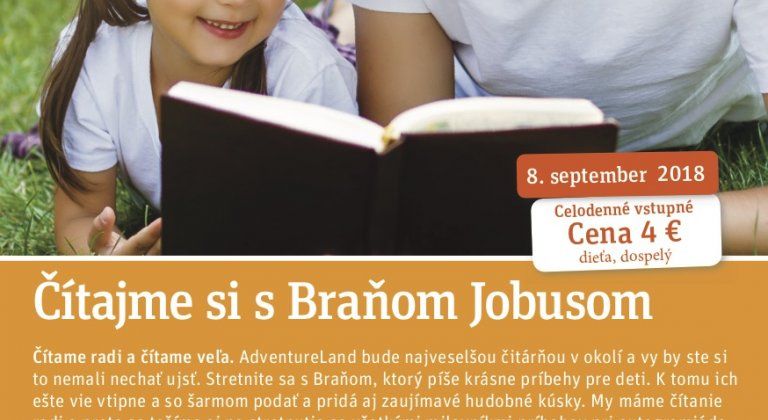 Čítajme si s Braňom Jobusom Čítajme si s Braňom Jobusom