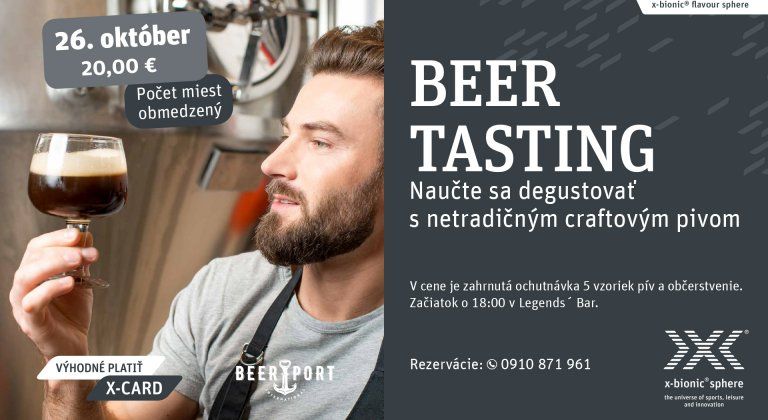 Degustácia s netradičným craftovým pivom