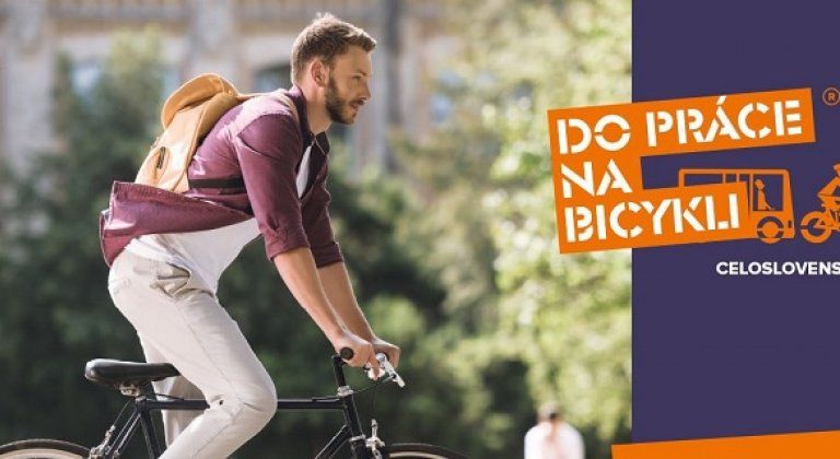 Kampaň Do práce na bicykli sa presúva, ale prihlasovať sa môžete Kampaň Do práce na bicykli sa presúva, ale prihlasovať sa môžete