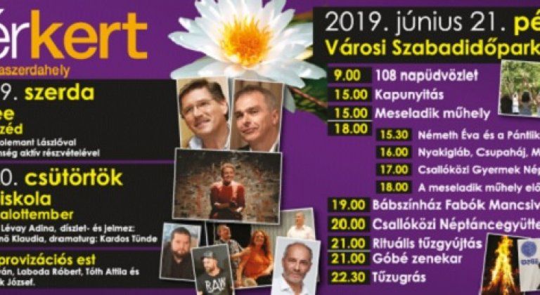 Tündérkert Művészeti Fesztivál 2019