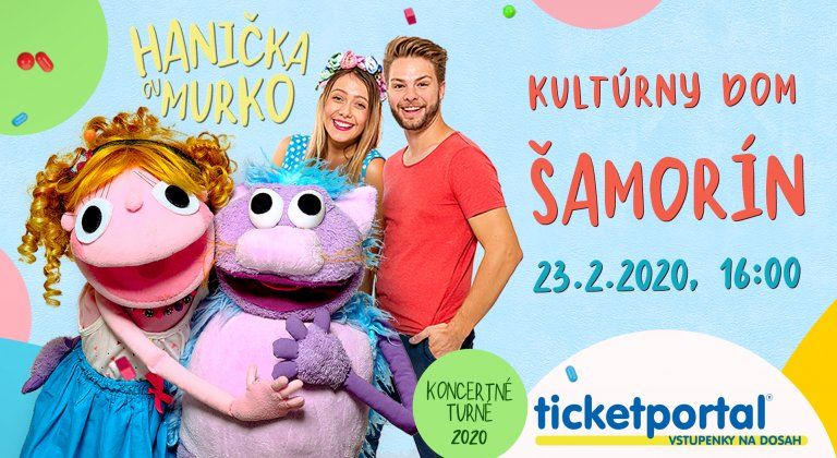 Cez víkend k nám zavíta Hanička a Murko! Cez víkend k nám zavíta Hanička a Murko!