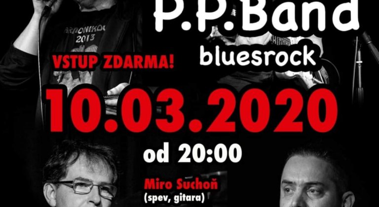 Pozvánka na koncert P.P.Band