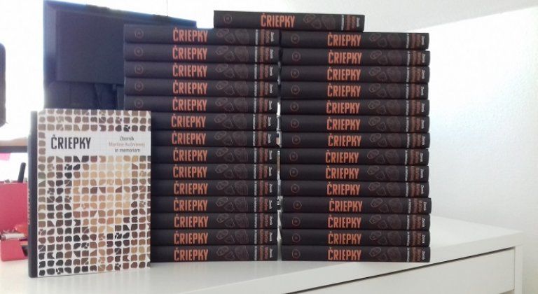 Dnes začíname s distribúciou knihy Čriepky