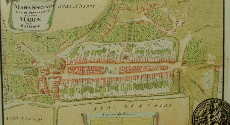 Svedectvá starých máp - 5. časť, mapa 1777