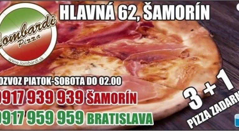 Lombardi Pizza: Posledné dni na ochutnanie aprílového špeciálu Lombardi Pizza: Posledné dni na ochutnanie aprílového špeciálu