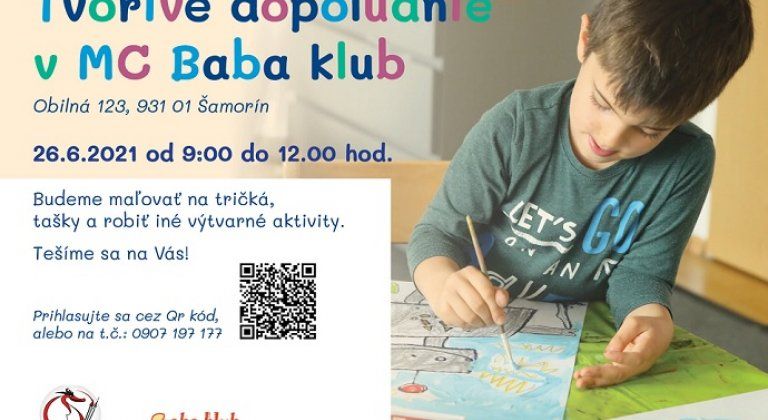 Pozvanie na výtvarné dielničky