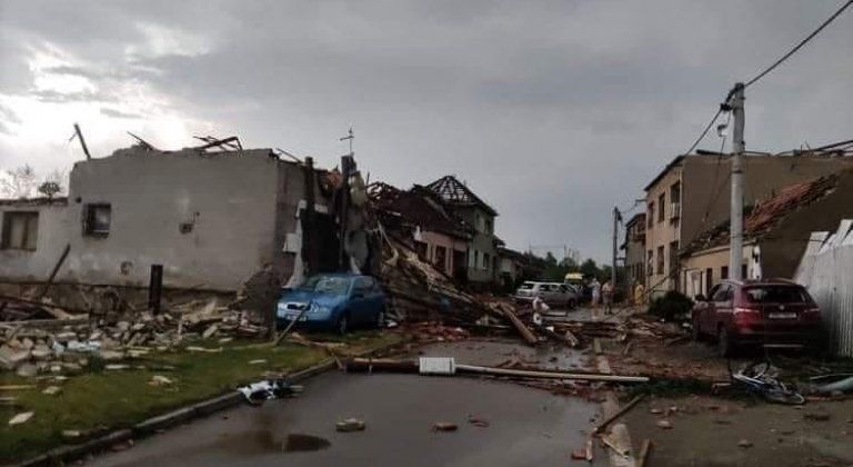 Samospráva mesta vyzýva na pomoc občanom zničených juhomoravských miest 