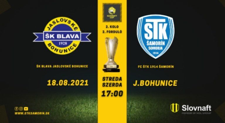 Náš súper v Slovnaft Cupe známy Náš súper v Slovnaft Cupe známy