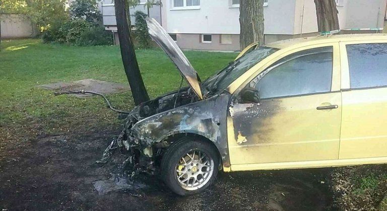 V Šamoríne horelo auto V Šamoríne horelo auto