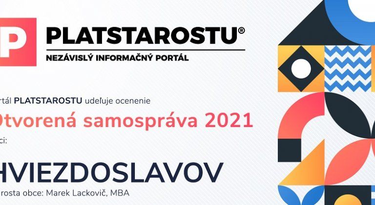 Hviezdoslavov bol v uplynulých dňoch ocenený...