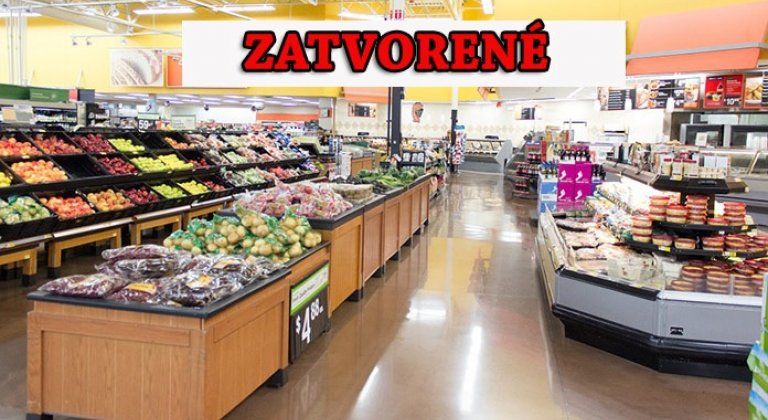 Nezabudnite! V pondelok budú obchody zatvorené Nezabudnite! V pondelok budú obchody zatvorené