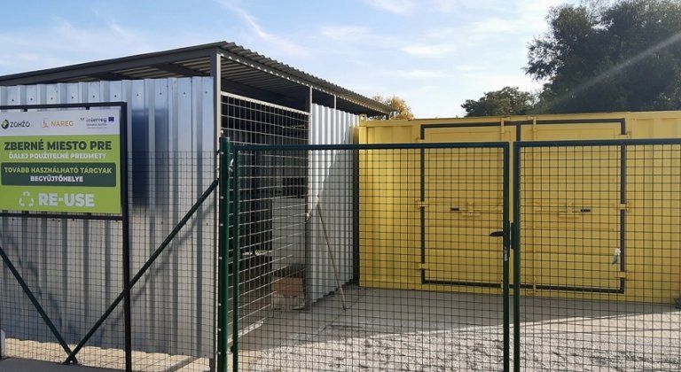 Na separačnom dvore môžete odovzdať veci, ktoré sa ešte dajú použiť Na separačnom dvore môžete odovzdať veci, ktoré sa ešte dajú použiť