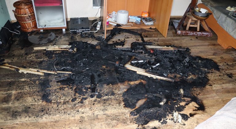 Požiar bytu v Dunajskej Strede (foto) Požiar bytu v Dunajskej Strede (foto)