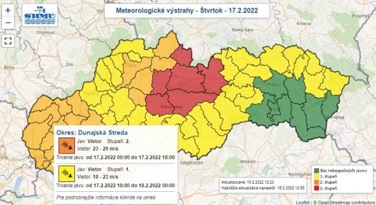 Zajtra sa poriadne rozfúka. Ešte horšie však môže byť ku koncu týždňa Zajtra sa poriadne rozfúka. Ešte horšie však môže byť ku koncu týždňa