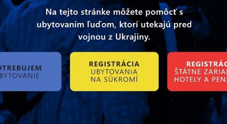 Bol spustený registračný systém na ubytovanie utečencov