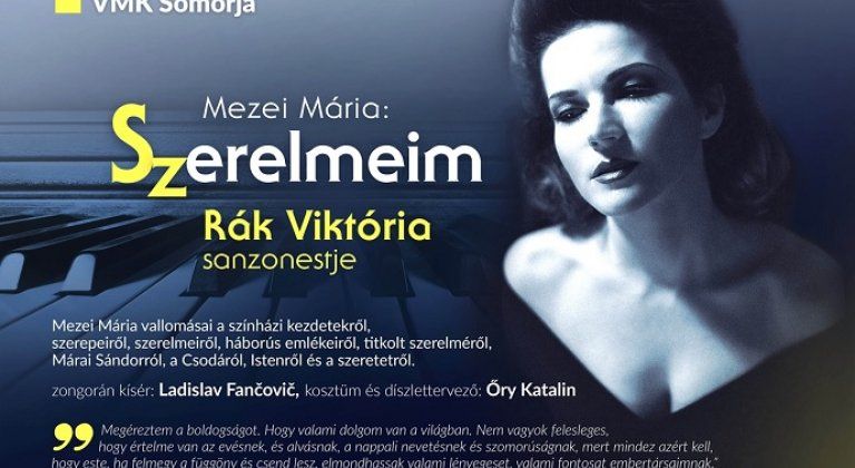 Zajtra: Šansónový recitál Viktórie Rákovej