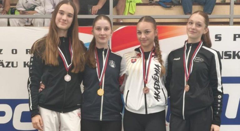 Štyria karatisti, štyri medaily. Budokan Samaria uspel na Slovenskom pohári
