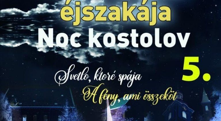 Šamorín čaká piaty ročník Noci kostolov. Program ponúkne koncerty, prednášky aj omše