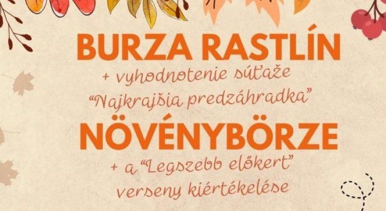 Máte doma prebytočné rastliny? Dnes ich môžete v Šamoríne vymeniť za nové