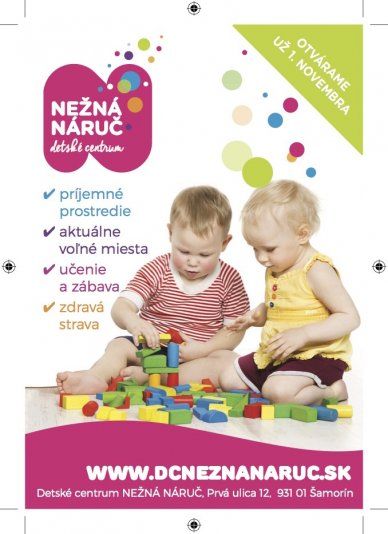 Detské centrum Nežná náruč otvára už v novembri