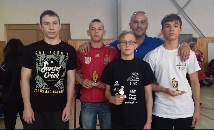 Tri medaily Gladiátorov z Marcelovej