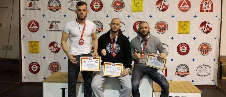 Három érem a Global Grappling Hungary Kupáról Három érem a Global Grappling Hungary Kupáról