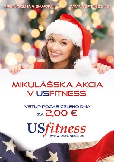 Mikulášská akcia v USfitness