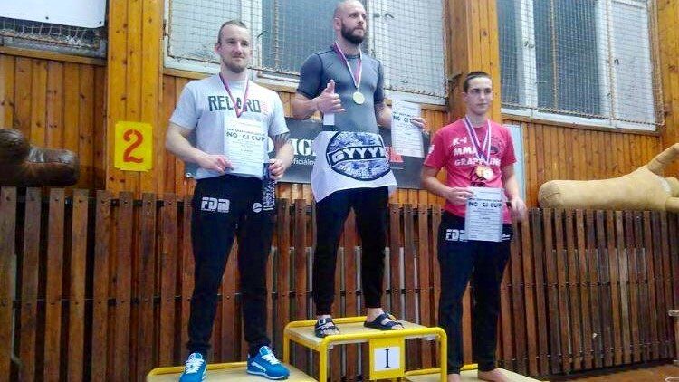 Štefan Ágh víťazom grapplingového turnaja