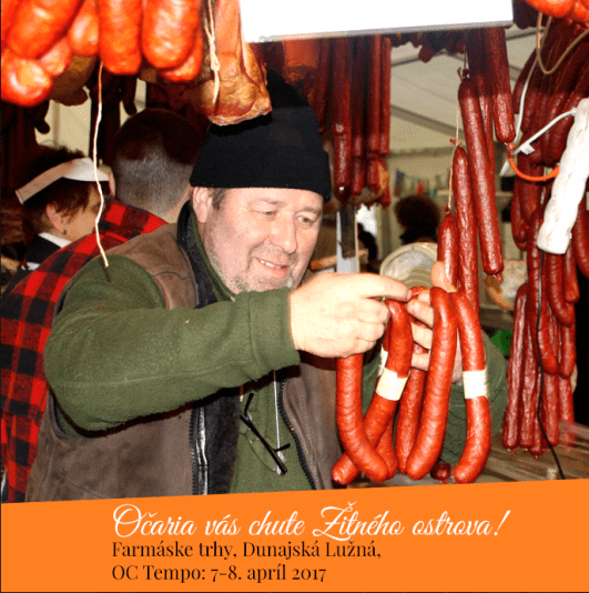 Pozvánka na farmárske trhy v Dunajskej Lužnej