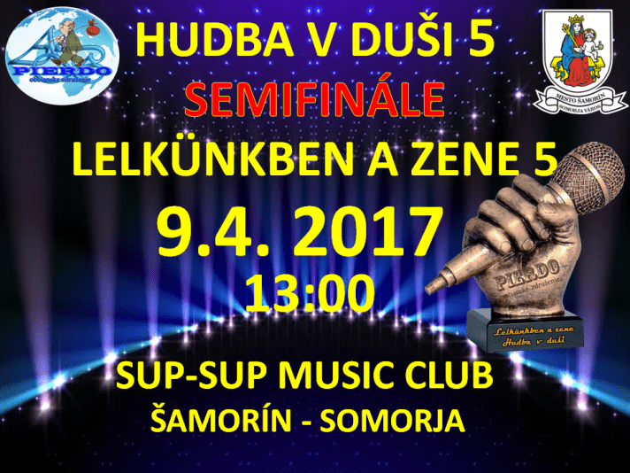 V nedeľu semifinále talentovej súťaže "Hudba v duši"