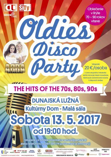 Oldies disco párty je späť! Oldies disco párty je späť!
