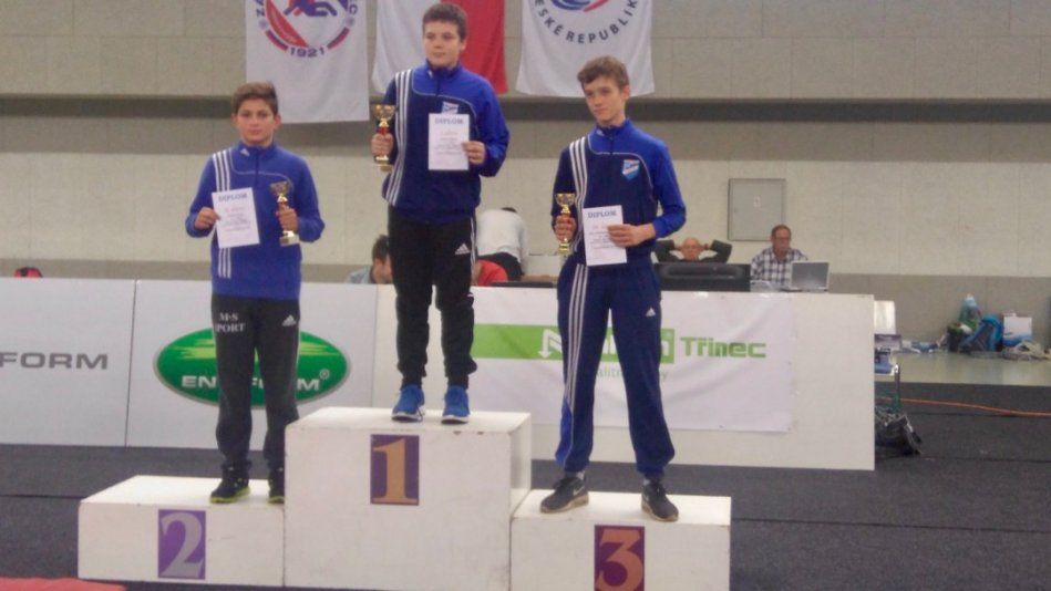 Päť medailí zápasníkov z českého Třinca