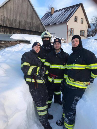 Dobrovoľní hasiči z Mliečna pomáhali na Orave