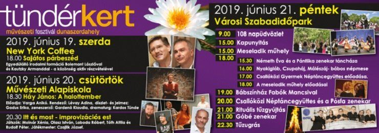 Tündérkert Művészeti Fesztivál 2019