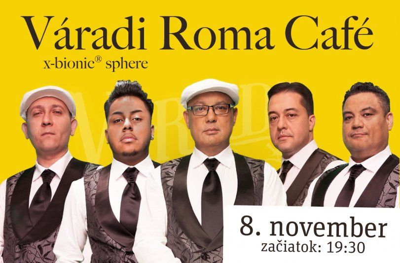 Váradi Roma Café live koncert az x-bionic® sphere-ben