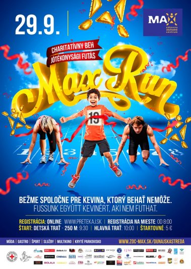 MAX RUN 2019: Fogjunk össze mindannyian a jó cél érdekében!