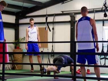 Basketbalová reprezentácia Slovenska trénuje v Šamoríne Basketbalová reprezentácia Slovenska trénuje v Šamoríne