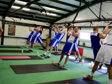 Basketbalová reprezentácia Slovenska trénuje v Šamoríne Basketbalová reprezentácia Slovenska trénuje v Šamoríne
